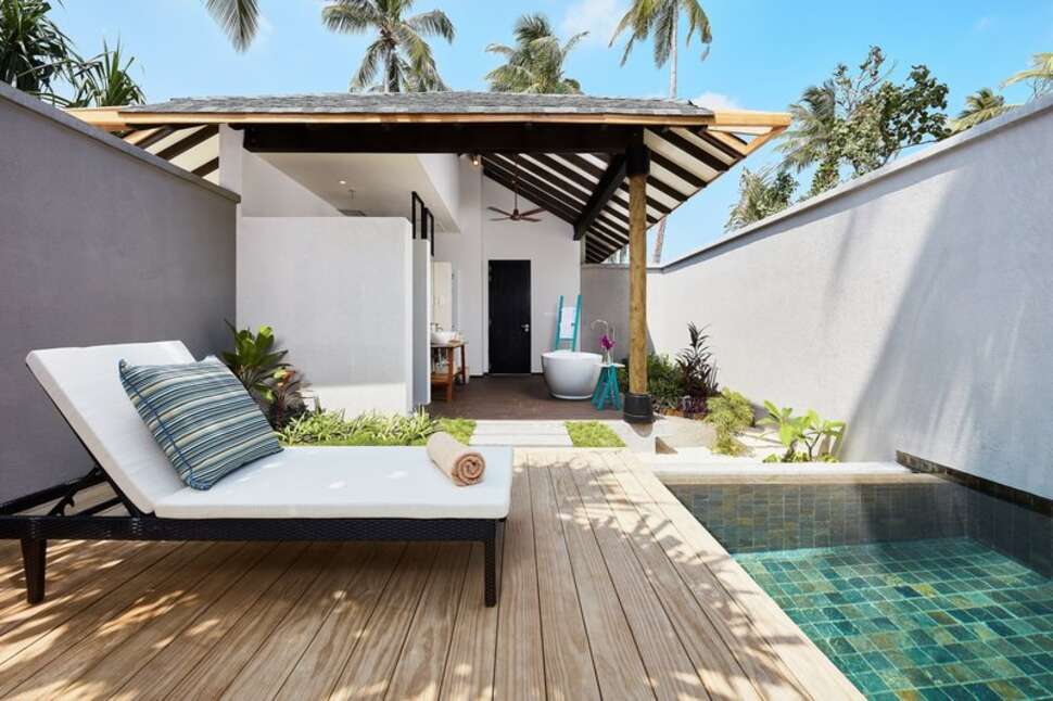 Een foto van de faciliteiten bij NH Collection Maldives Havodda Resort