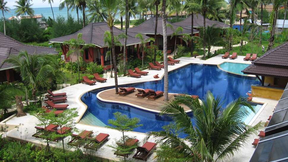 Ein Foto vom Pool im Sudala Beach Resort