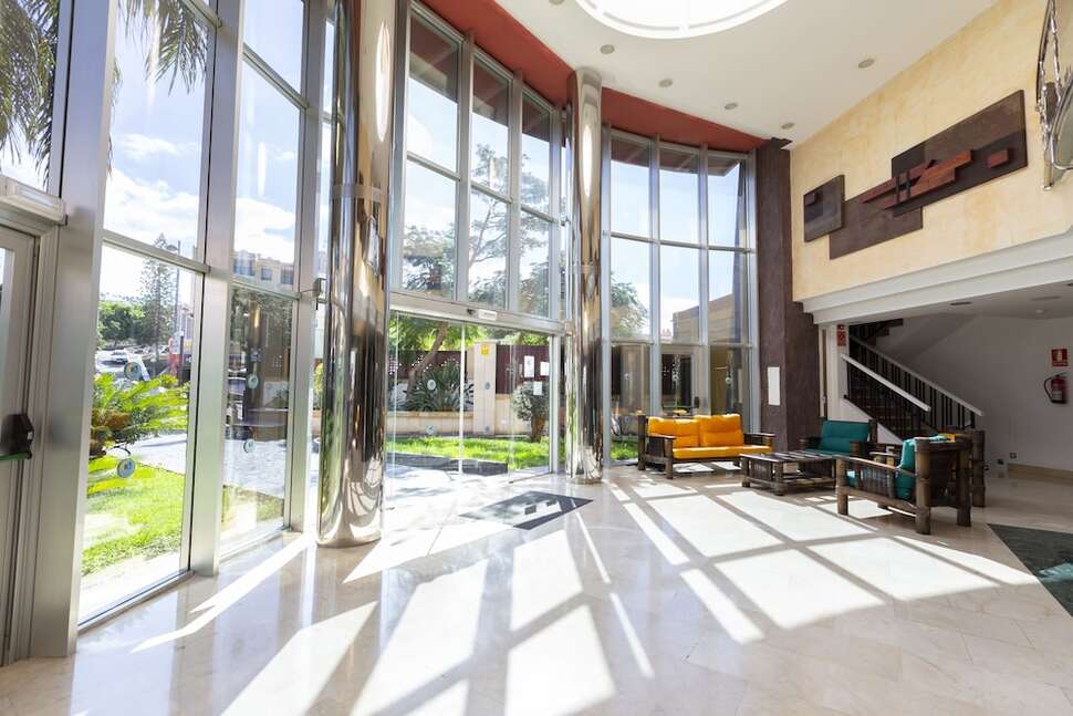 Een foto van het interieur van Hotel Villa de Adeje Beach