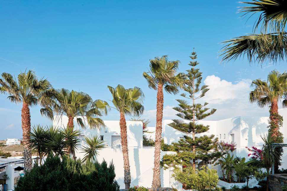 Een foto van de buitenkant van Mr & Mrs White Corfu