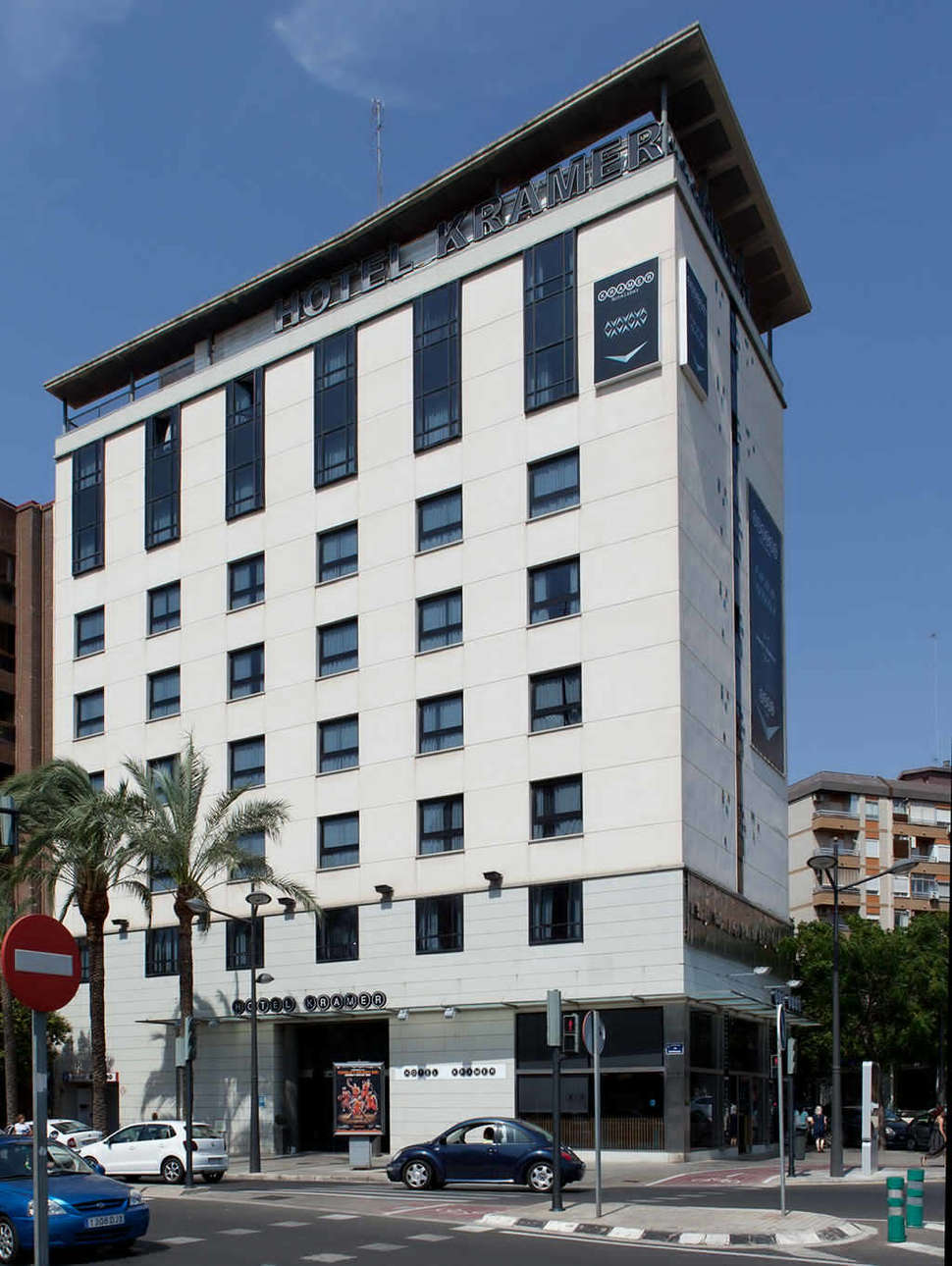Een foto van de buitenkant van Hotel Kramer