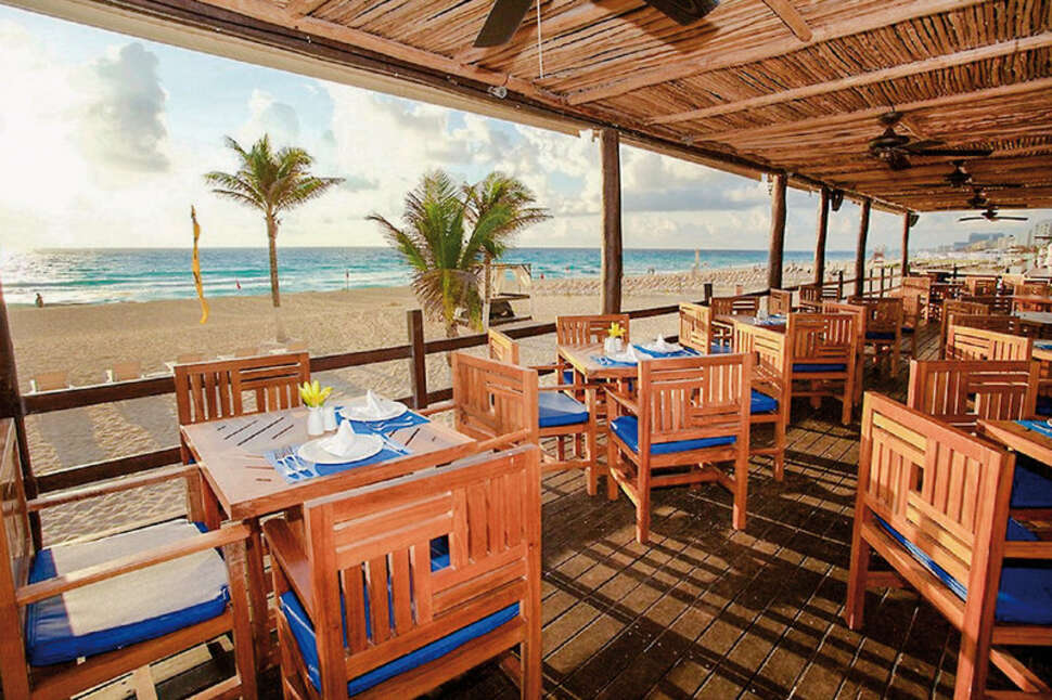Een foto van de faciliteiten bij NYX Cancun