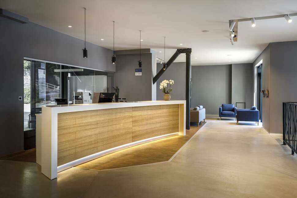 Een foto van het interieur van Hotel Istra