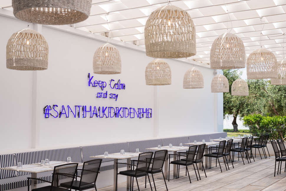 Een foto van de faciliteiten bij Kassandra Palace Hotel & Spa
