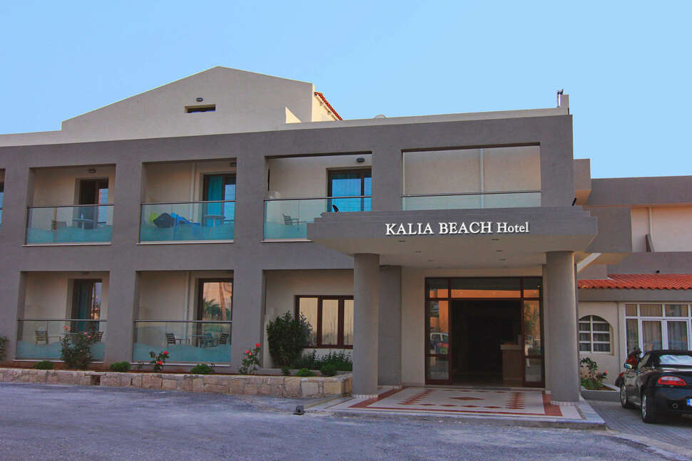 Een foto van de buitenkant van Hotel Kalia Beach