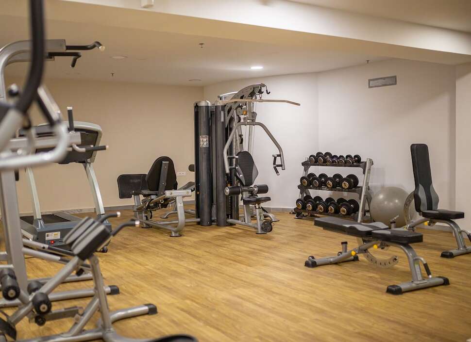 Een foto van de faciliteiten bij Akti Beach Club