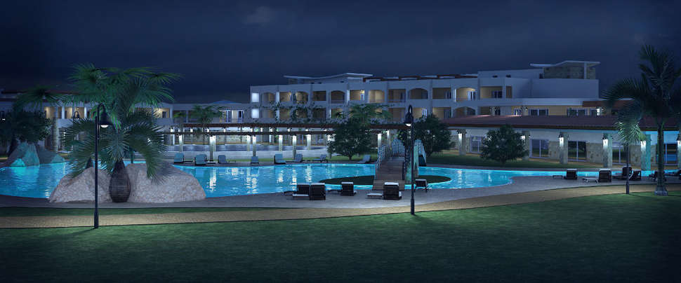 Een foto van de buitenkant van Danaide Resort