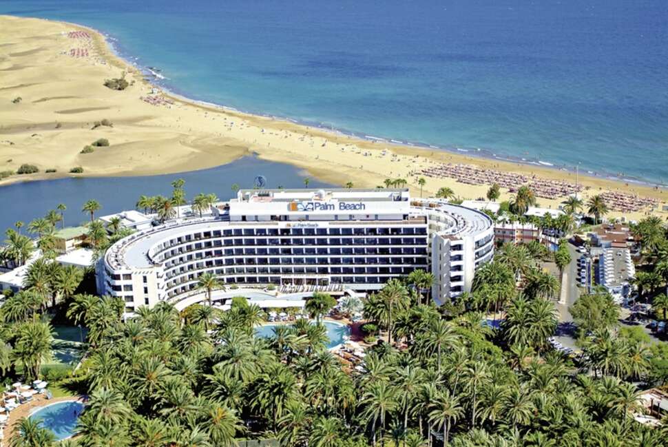 Een foto van de buitenkant van Seaside Palm Beach