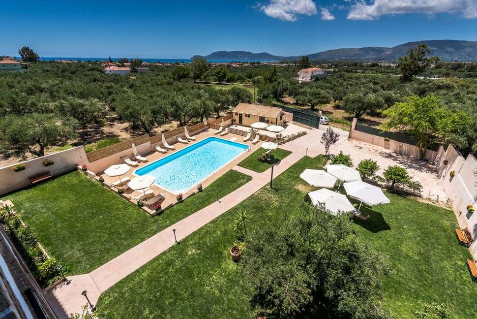Ein Foto vom Pool im Dolce Vita Residence