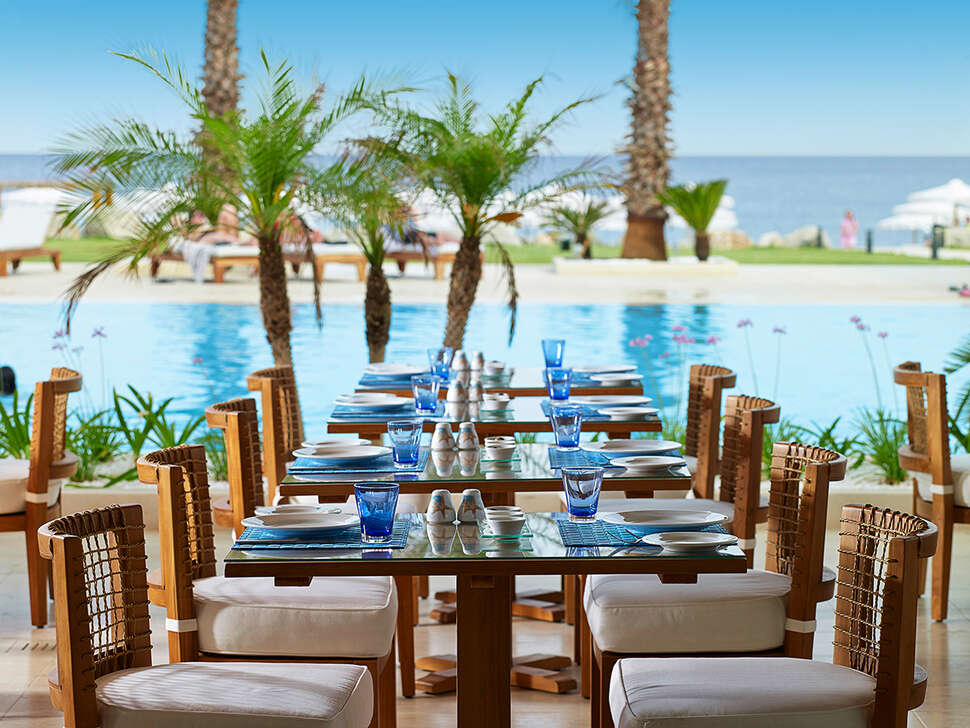 Ein Foto von den Einrichtungen im Mitsis Alila Exclusive Resort & Spa