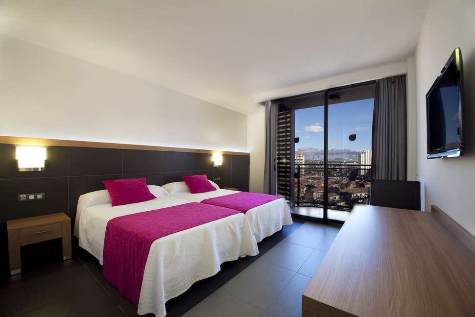 Een foto van een overzicht van Flash Hotel