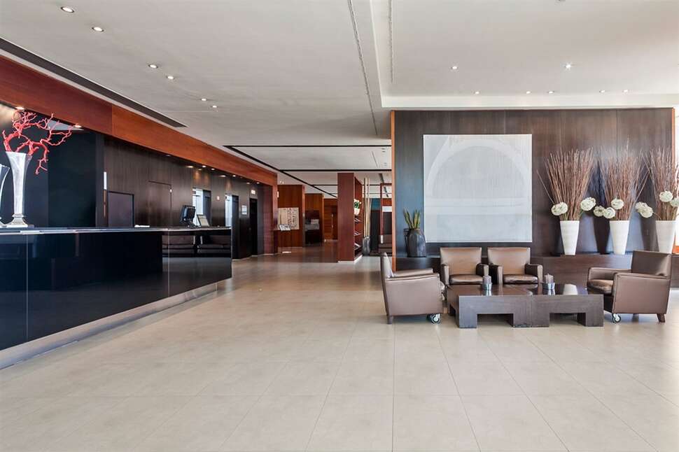 Een foto van het interieur van Hotel Front Maritim