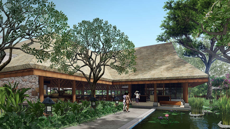 Een foto van de buitenkant van Hyatt Regency Bali