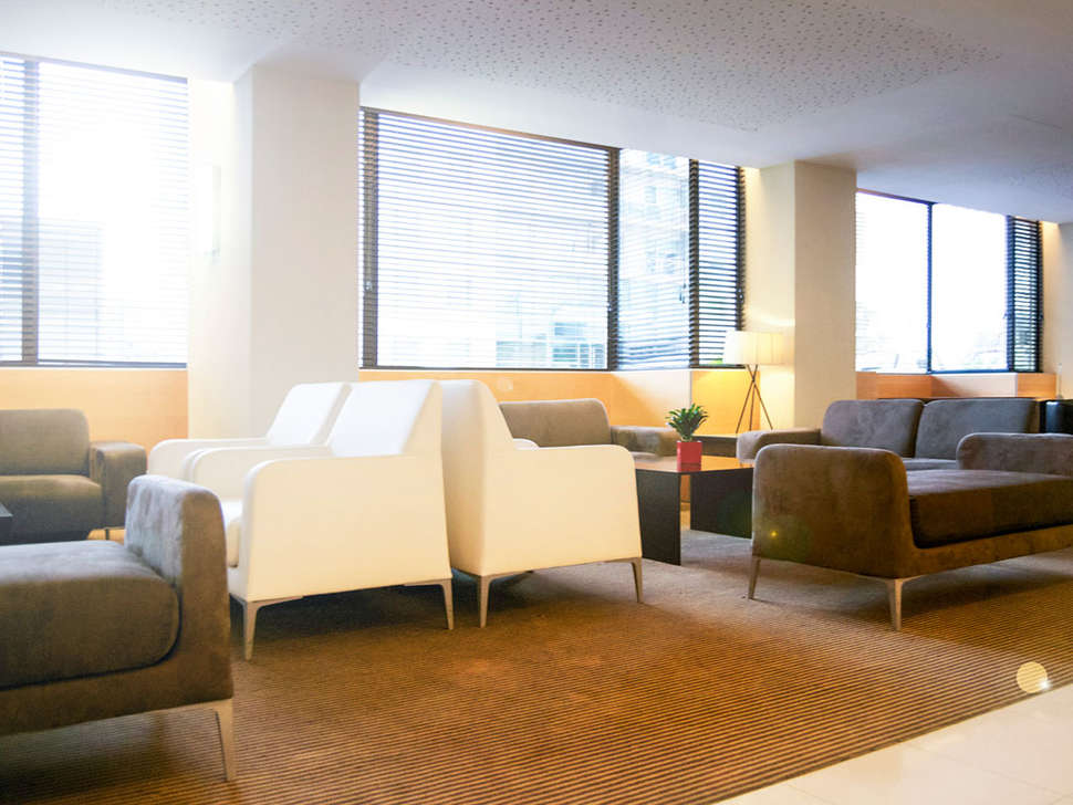Een foto van het interieur van Novotel Lisboa