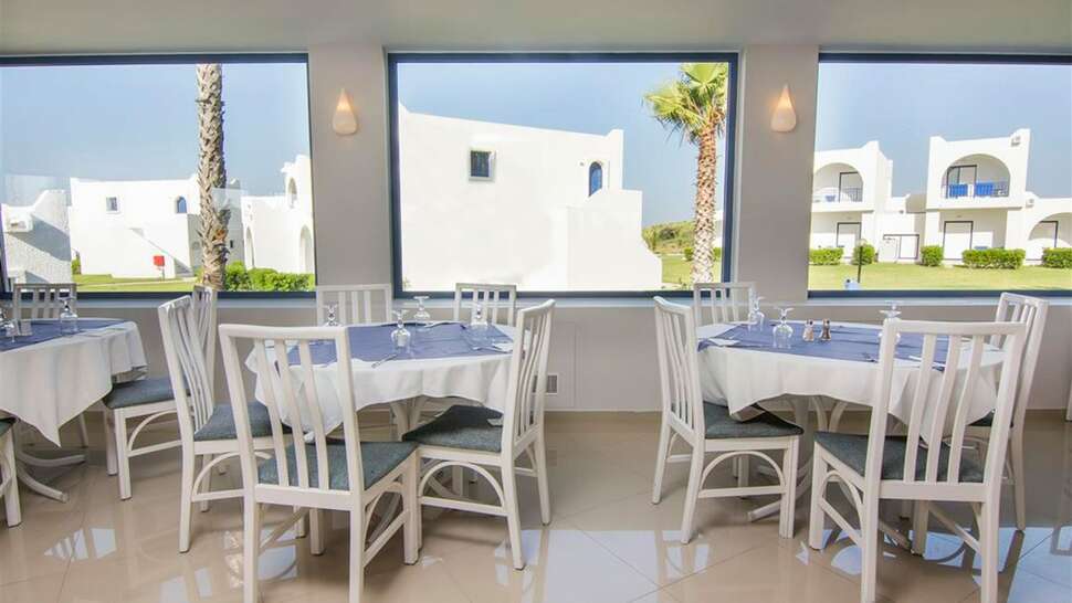 Ein Foto von den Einrichtungen im Aeolos Beach Hotel