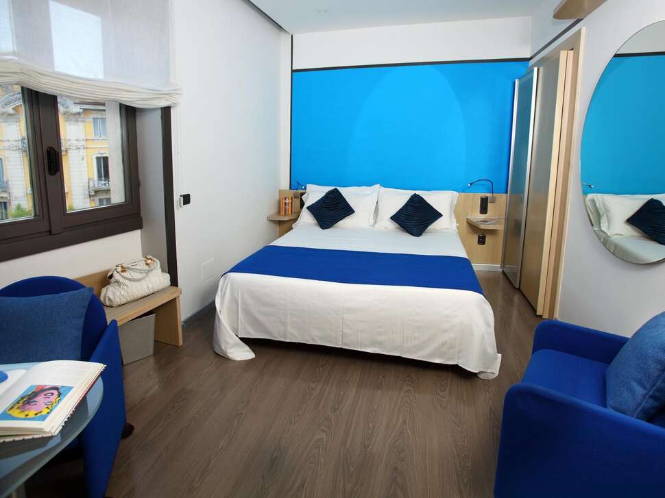 Een foto van een overzicht van Hotel Mediolanum