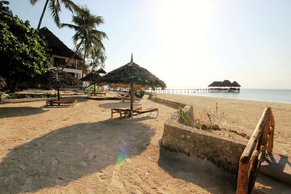 Een foto van het strand bij Paradise Beach Resort Zanzibar