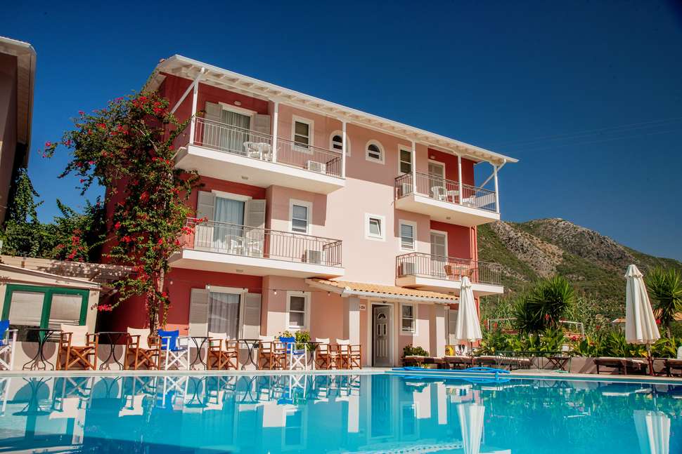 Ein Foto vom Pool im Hotel George
