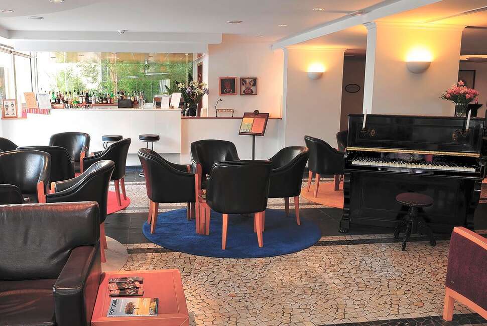 Een foto van het interieur van Estalagem Do Vale