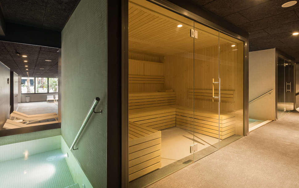 Een foto van Aqua Hotel Silhouette & Spa sauna zwembad