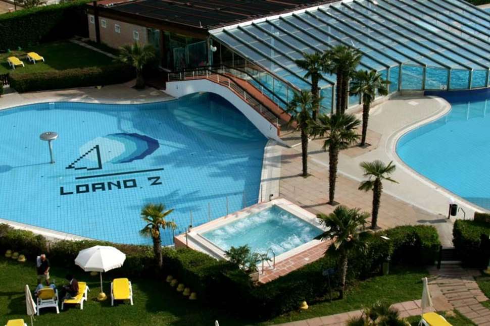 Een foto van het zwembad bij Vakantiepark Loano 2 Village