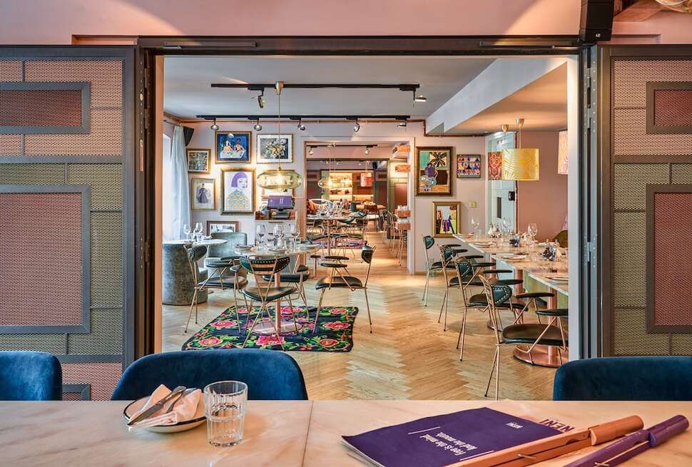 Een foto van de faciliteiten bij 25hours Hotel Terminus Nord