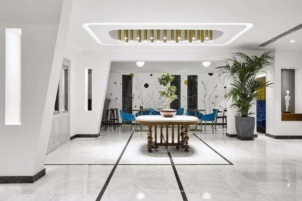 Een foto van het interieur van De Sol Hotel & Spa