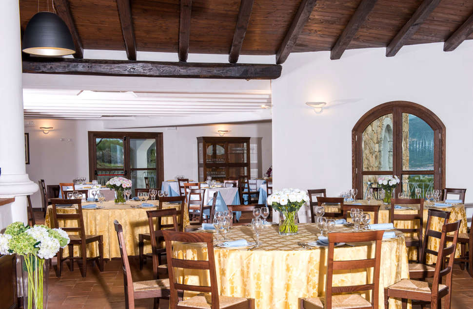 Ein Foto von den Einrichtungen im Agriturismo Su Vrau