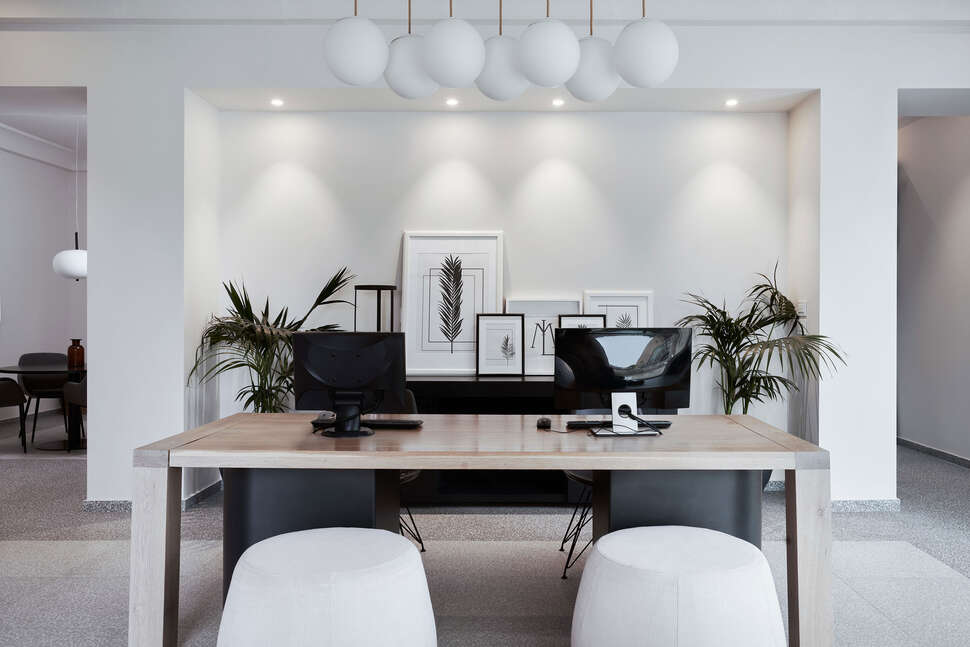 Een foto van het interieur van Lena Mare Boutique Hotel