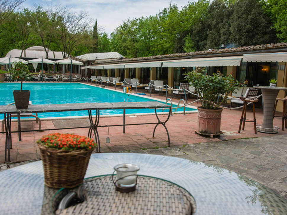 Ein Foto vom Pool im Borgo San Luigi