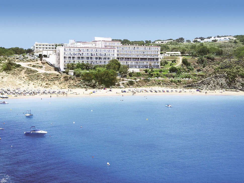 Een foto van het strand bij Club Hotel Aguamarina