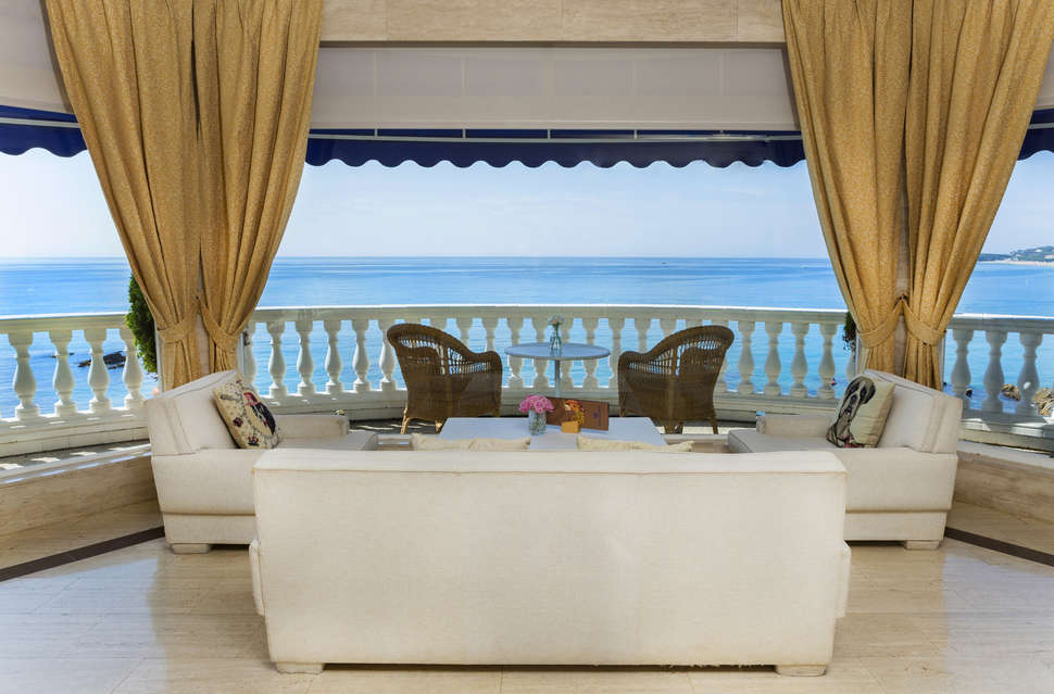 Een foto van het interieur van Hotel Costa Brava
