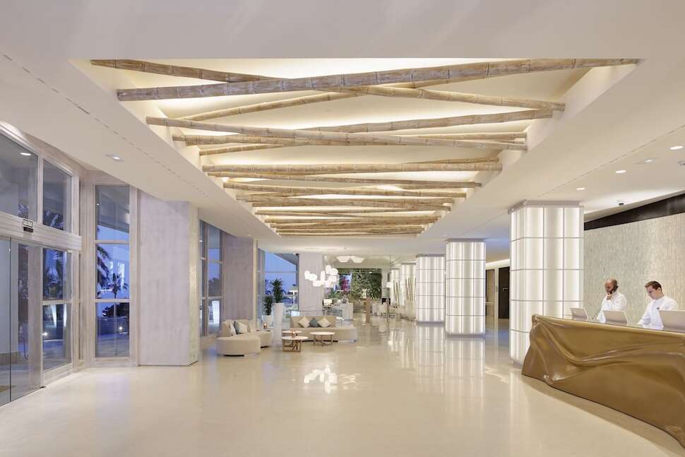 Een foto van het interieur van Amare Marbella Beach Hotel