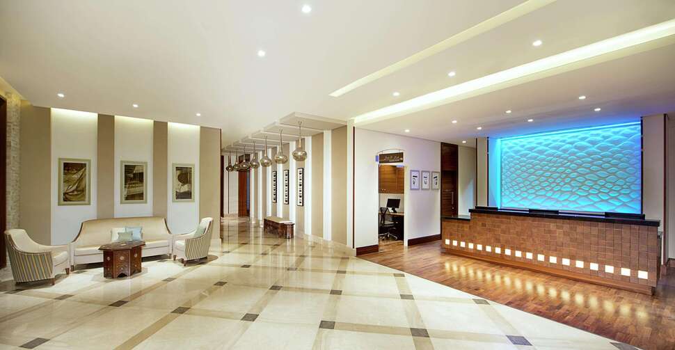 Ein Foto vom Innenbereich im Hilton Garden Inn Dubai Al Mina