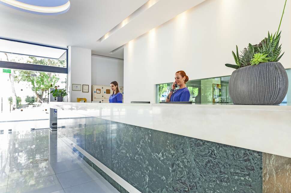 Een foto van het interieur van Blue Sea Beach Resort