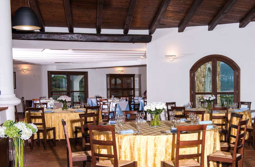 Ein Foto von den Einrichtungen im Agriturismo Su Vrau