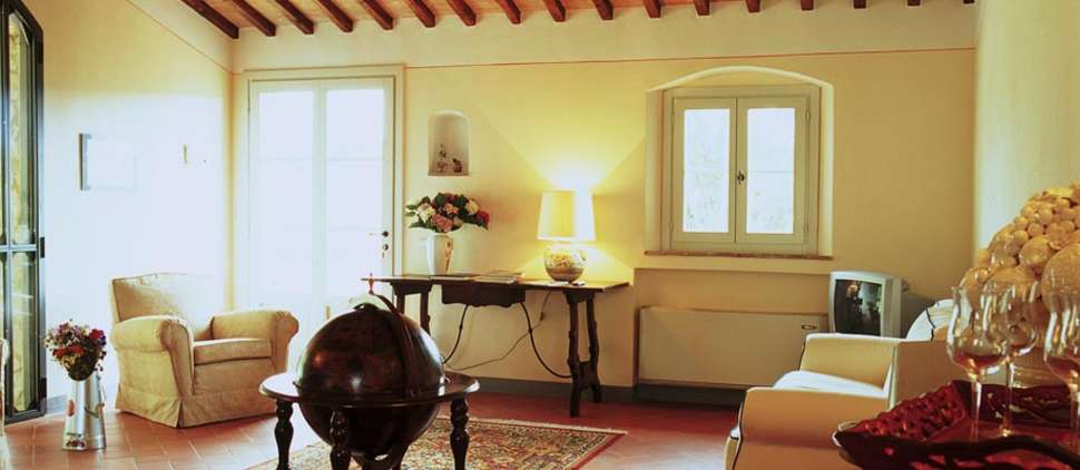 Een foto van het interieur van Borgo Della Meliana