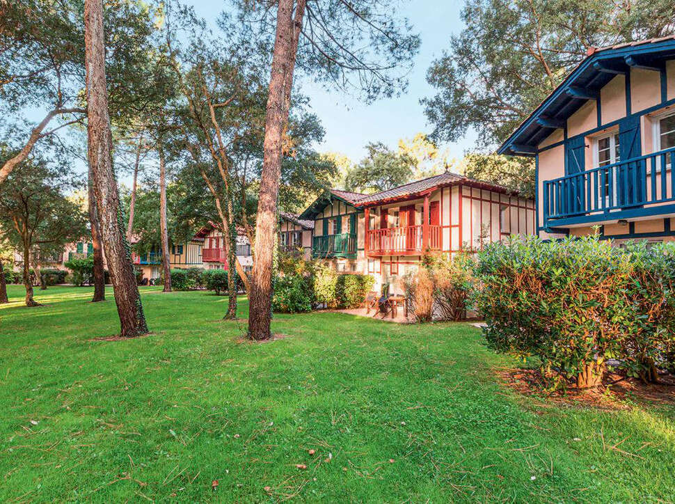Een foto van de buitenkant van Pierre & Vacances Village Club Moliets