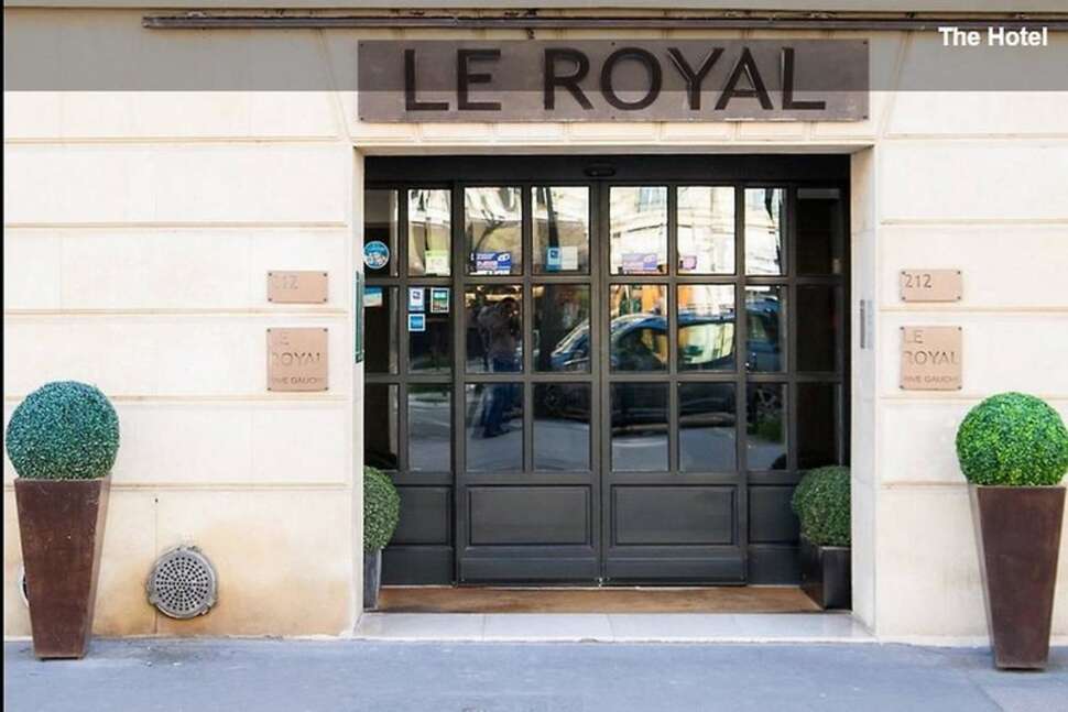 Een foto van een overzicht van Hotel Le Royal