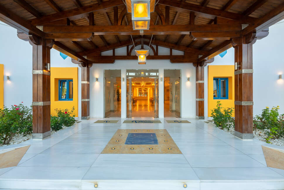 Een foto van de buitenkant van Lagas Aegean Village