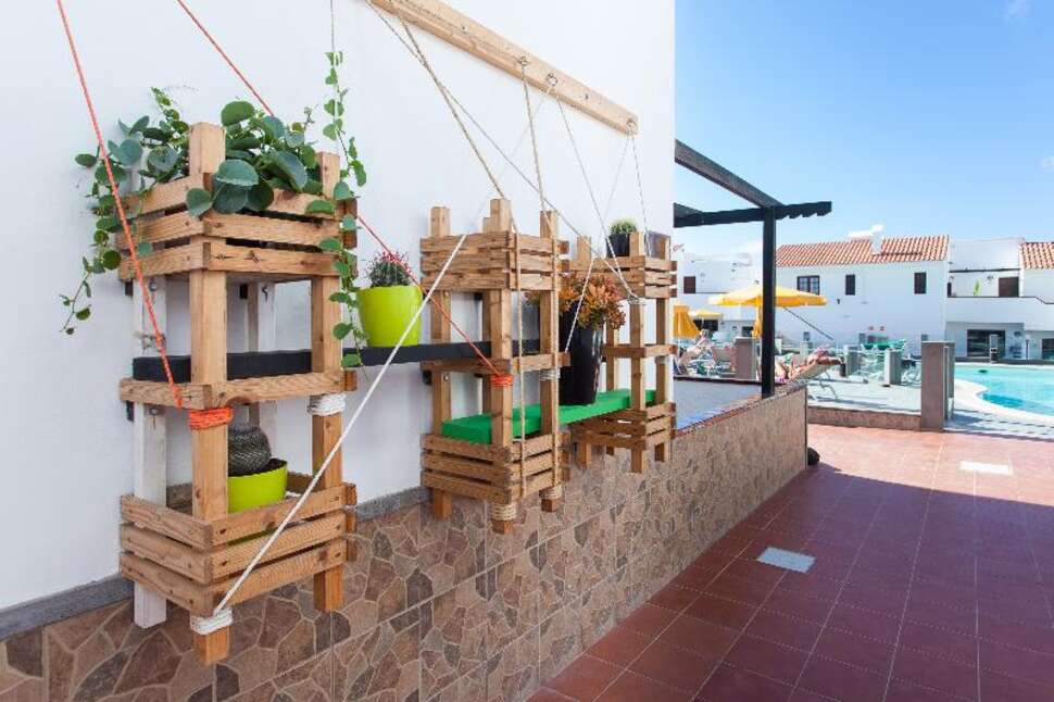 Een foto van de buitenkant van Appartementen Villa Florida