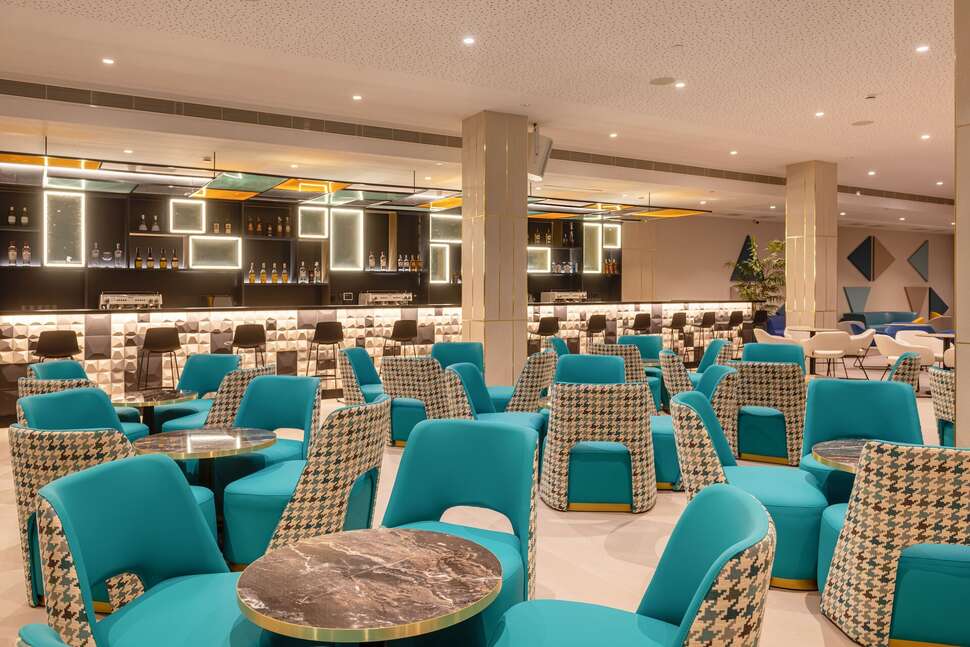 Een foto van de faciliteiten bij L'Azure Hotel