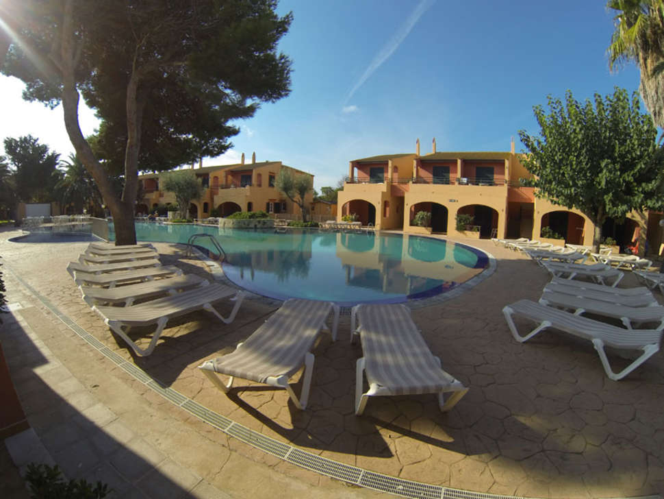 Een foto van een overzicht van Aparthotel Club Andria