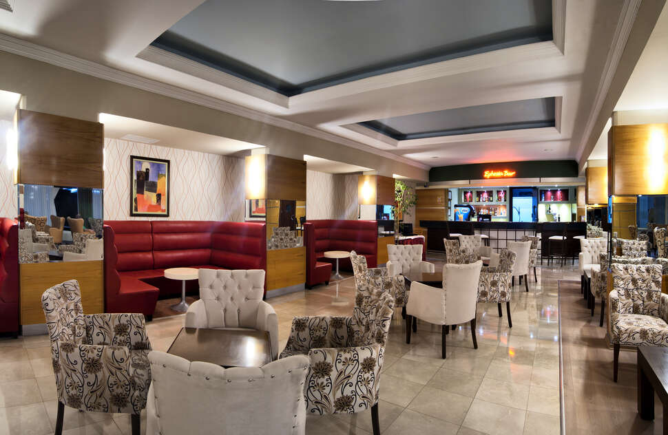 Een foto van het interieur van Ephesia Hotel