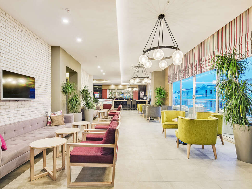 Een foto van de faciliteiten bij Side Su Hotel