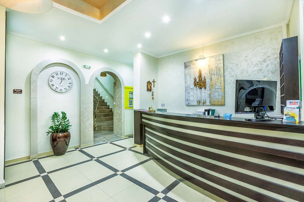 Een foto van het interieur van Anna Maria Paradise