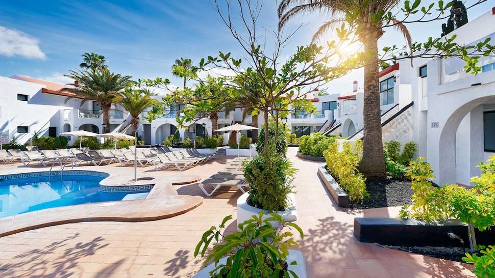 Een foto van het zwembad bij Bungalows Nido del Aguila