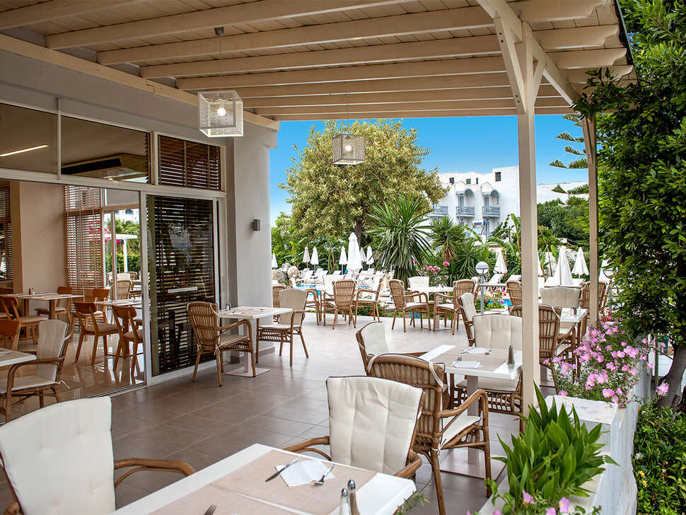 Ein Foto von den Einrichtungen im Palm Beach Hotel Kos