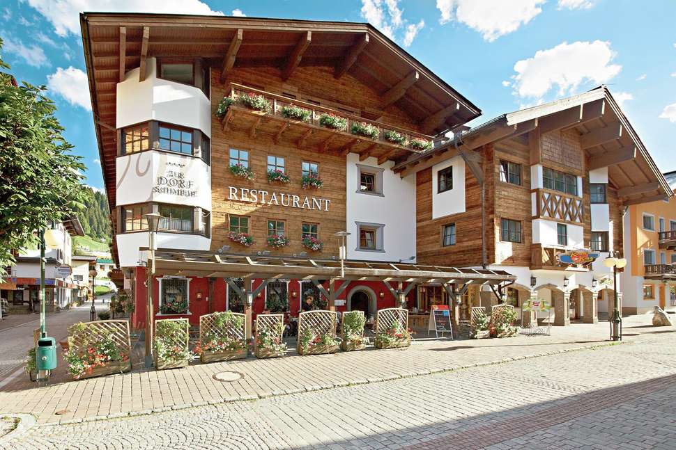 Een foto van een overzicht van Hotel Zur Dorfschmiede