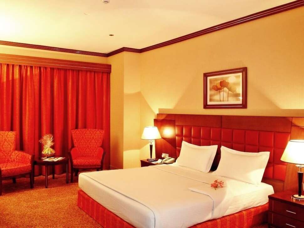 Een foto van een overzicht van Grand Central Hotel Dubai